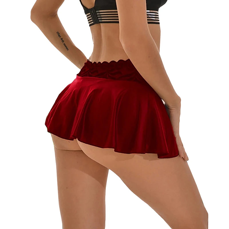 Ultra Mini Sexy Women Skirt Casual New Above Knee Black Hot Short Summer Autumn Fashion Dance Lady Party Club Wear
